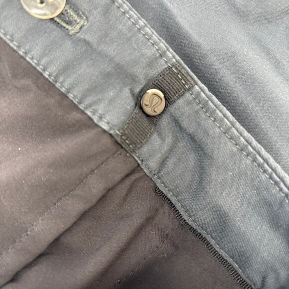 Lululemon Mens 31x29 Blue Zip Pocket Commission Pants - Picture 3 of 7